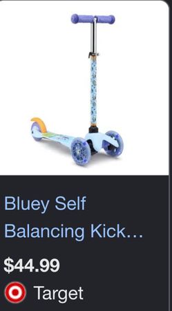 Bluey scooter New