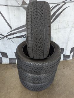 235/55r20 Bridgestone Blizzak DM-V2 studless winter snow tires