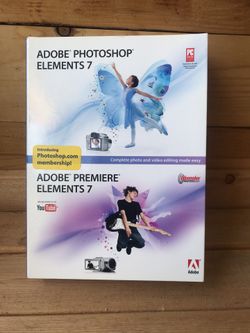 Adobe Photoshop Elements 7 & Adobe Premier Elements 7