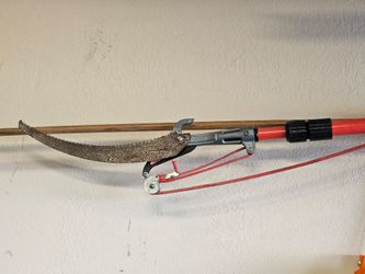 Manual pole saw extendable