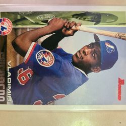 Vladimir Guerrero Baseball Card