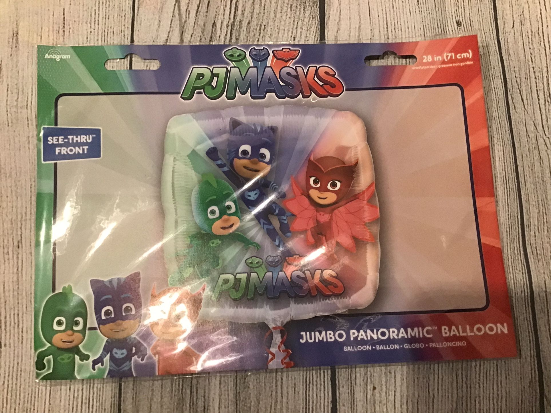 Pjs Masks Jumbo Balloon -New