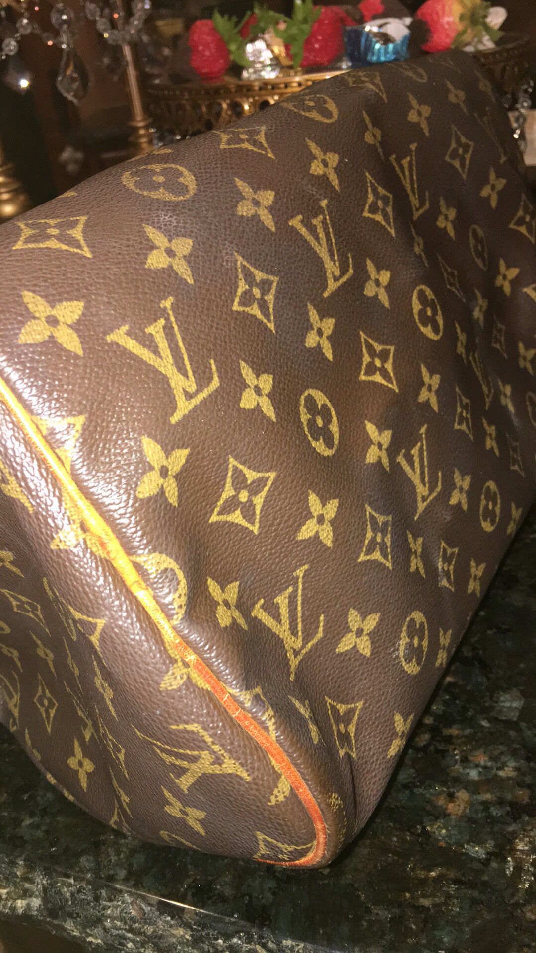 Authentic Louis Vuitton Speedy 35 Monogram with Purchase Receipt and Tags  for Sale in Oakland, CA - OfferUp