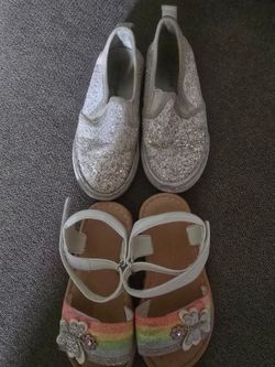 Cat & Jack Girls Shoes and Girls Sandals Size 9