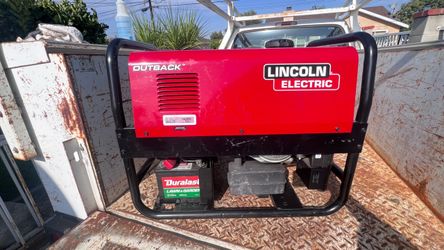Lincoln outback185 welder generator