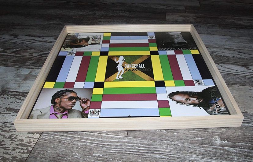 Jamaican Loodi board, ludi board