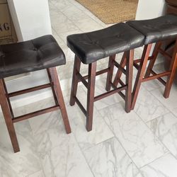3 Bar Stools 