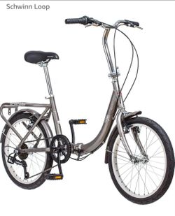 Schwinn Loop Folding Bike - 20" tires