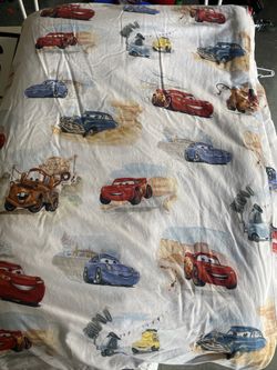 Pottery Barn Disney Cars Bedding Set for Sale in Huntley, IL OfferUp