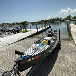 Trading My Gheenoe 15.4 Highsider With a 15 hp Motor Skiff Canoe