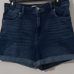 Dark Wash Jean Shorts
