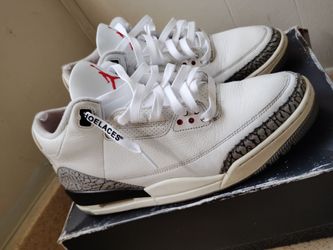 Air Jordan 3 "White Cement Reimagined" Size 12