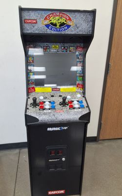 Arcade1up Street Fighter 2 Champion edition Arcade Machine.