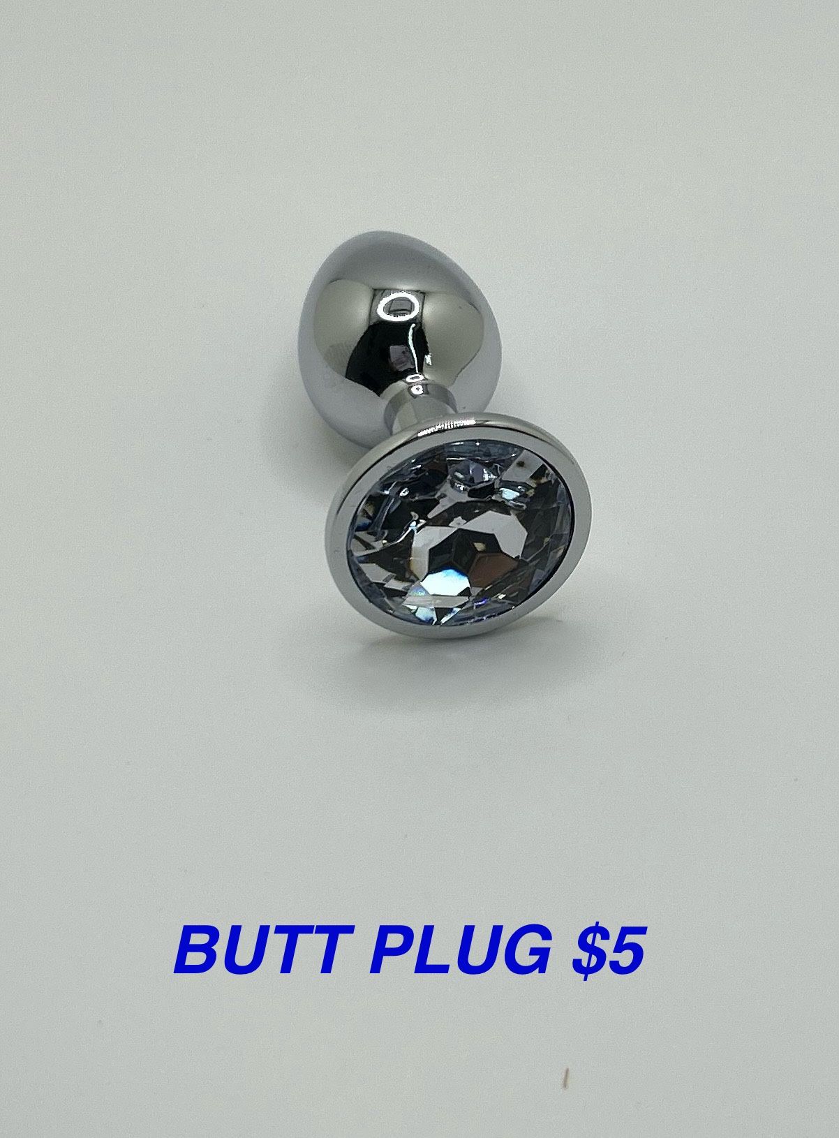 Multiple Gem Color Butt Plug
