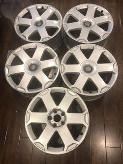 ORIGINAL AUDI RIMS 18” Inch