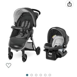 Graco fastaction se travel system hot sale