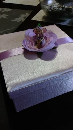 Whimsical vintage fairy box