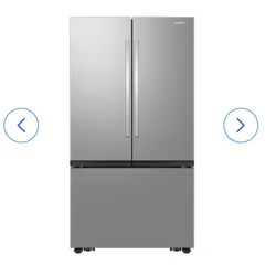 Samsung Fridge Mega Capacity 31.5-cu ft Smart French Door Refrigerator with Dual Ice Maker and water dispenser