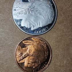 2015 I Ounce Round ..plus The Copper Buffalo 