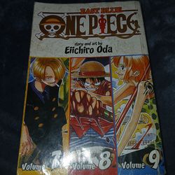 One Piece 3 in 1 Volumes 7 - 9