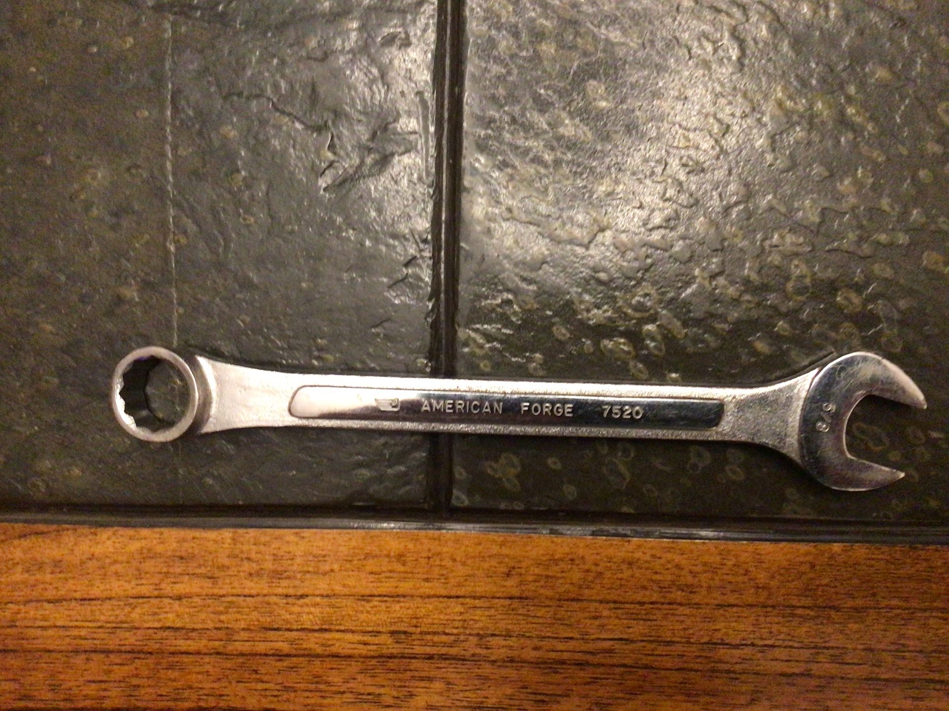 Vintage American Forge 7520 Combination Wrench (New Age Craftsman)