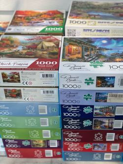 1000 Piece Jigsaw Puzzles 🧩