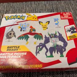 Pokemon Action Figure And Stuffy 