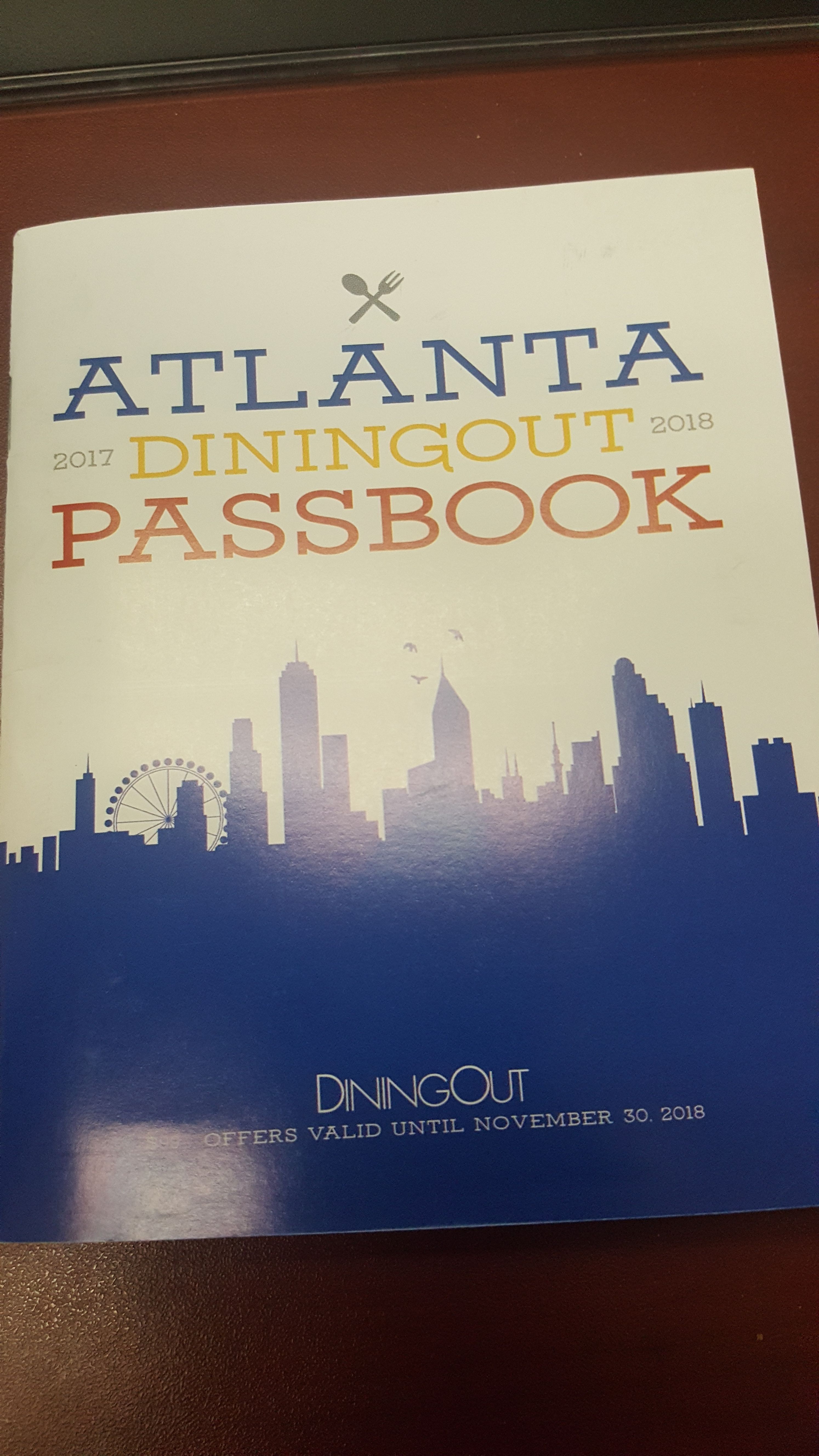 Atlanta Dining Out Passbook