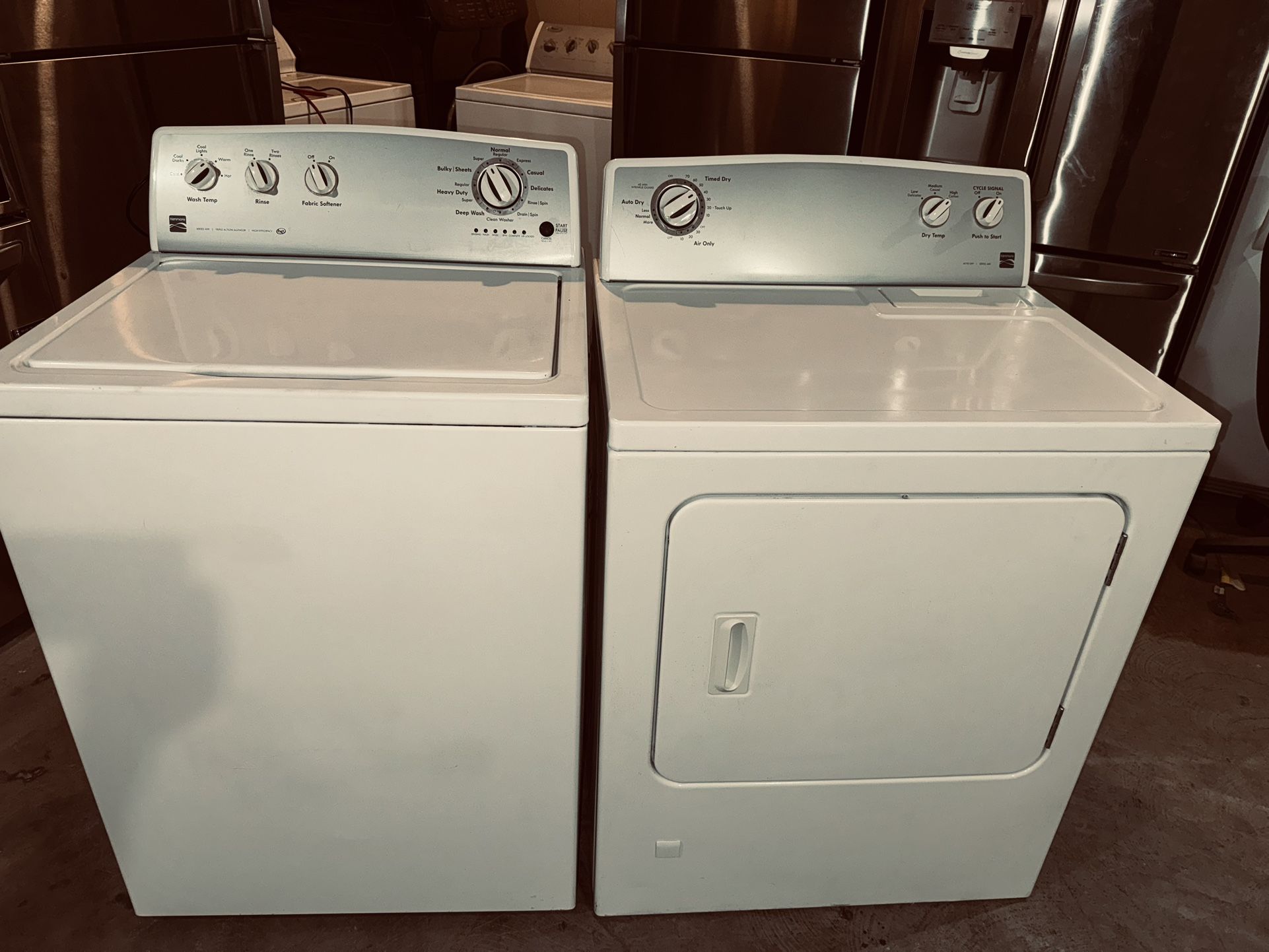 Kenmore Washer And Gas Dryer Works Perfect 3 Month Warranty We Deliver 