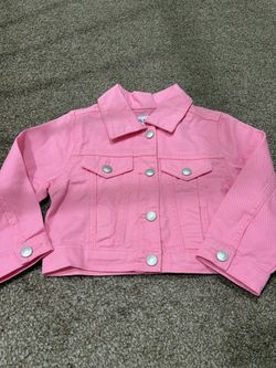 Old Navy Pink Kids Denim Jean Jacket