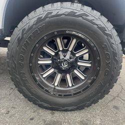 F250 F350 Wheels And Tires Fuel 20s 37s Open Country