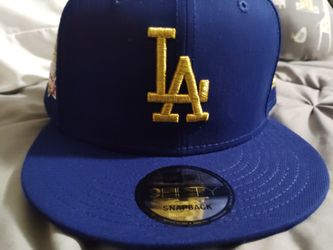 2024 Dodgers World Series Hat Gold