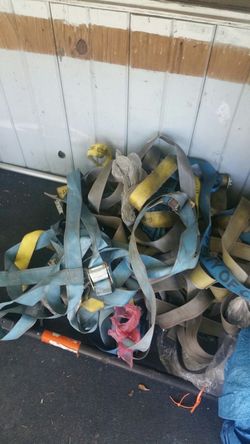 Cargo straps and A Cargo load lock