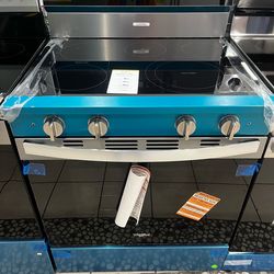 Electric Stove Whirlpool 30” inch in Stainless Steel