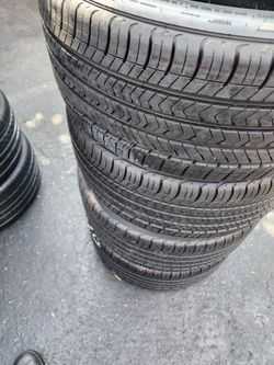 4 tires 235/40r18 Goodyear eagle sport