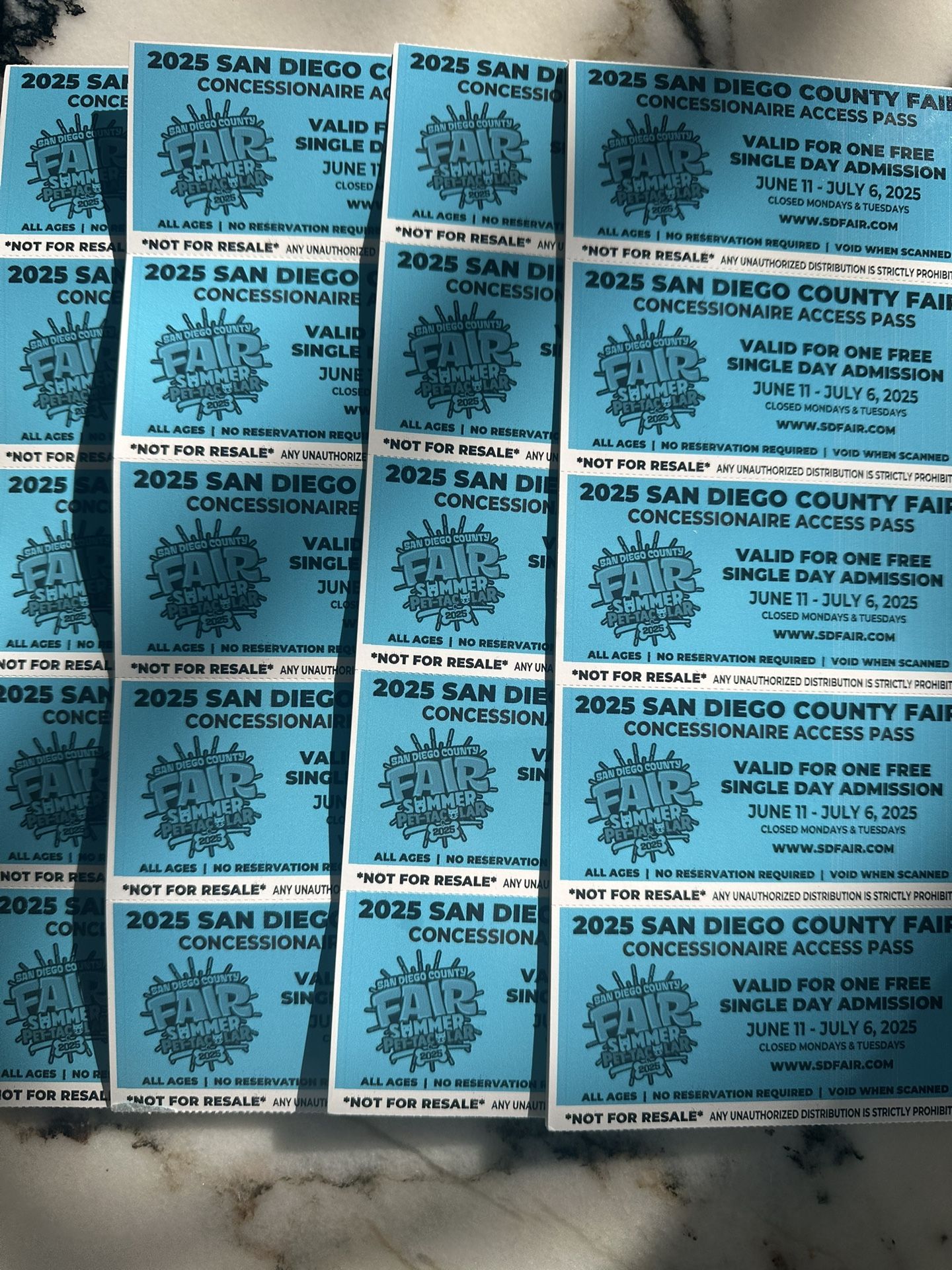 2025 Del Mar fair Tickets