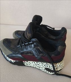 STEVEN MADDEN LIMITED EDITION CLIFF SNEAKERS US 5.5/ 36 CAMOUFLAGE Multicolored