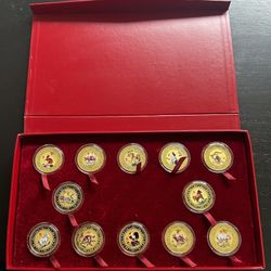 Chinese Zodiac Commemorative Medal Set