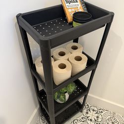 IKEA Vesken Shelf Unit – Black