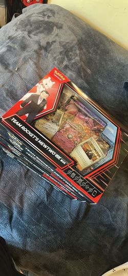 Pokemon Trading Card Games Team Rockets Mewtwo EX Box