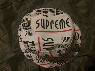 SUPREME x The Riot That Never Was collab bucket hat Thumbnail
