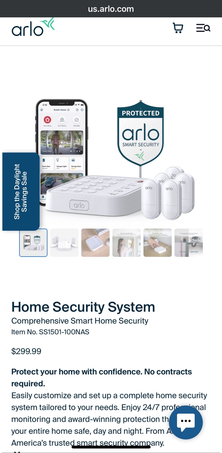 Arlo Home Security System Kit