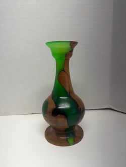 Unique Wood Vase