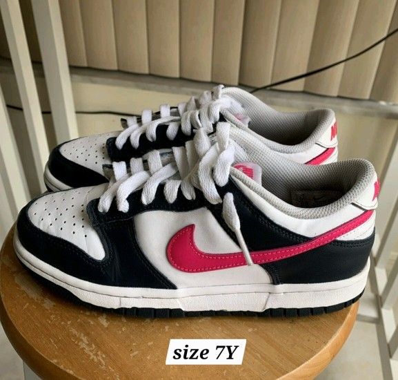 Nike Dunk Low Obsidian Pink Size 7Y