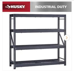 4-Shelf Metal Industrial Duty Freestanding Garage Storage Shelving