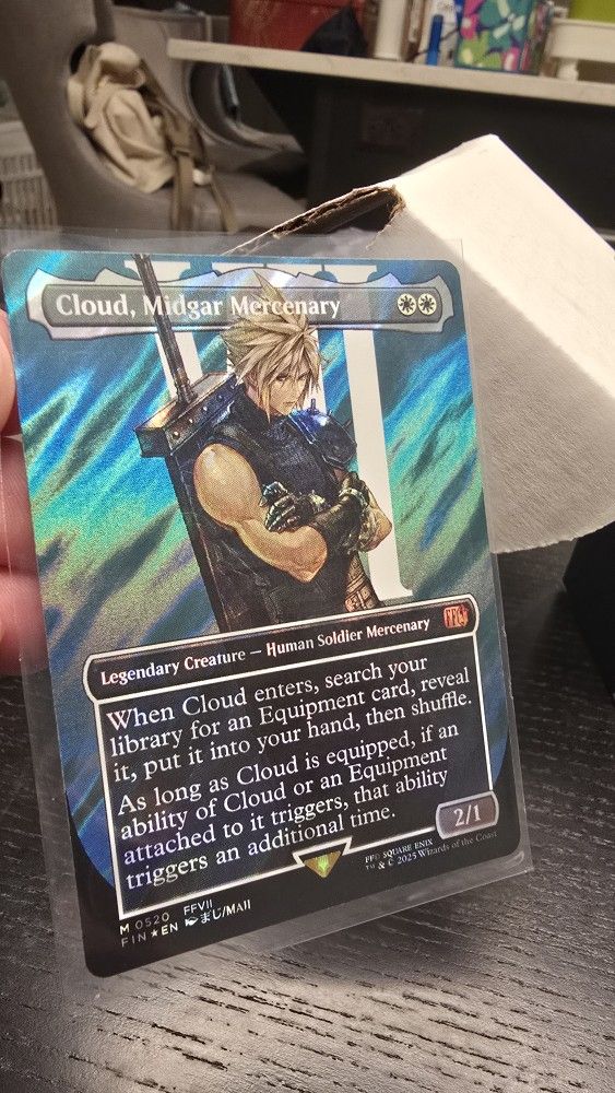 MTG Final Fantasy - Cloud, Midgar Mercenarys Surge Foil Mythic
