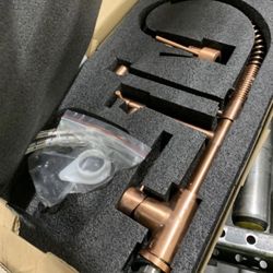 Rose Gold Faucet