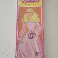 Vintage 1981 Mattel Barbie Paper Doll Sealed