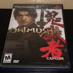PlayStation 2 3 Video Game 🎮 Onimusha Samurai Ninja Capcom Japan