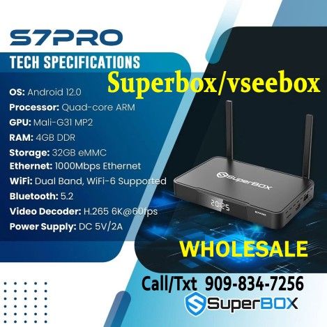 S7 PRO supreme new Model Wholesale reseller S7 super box